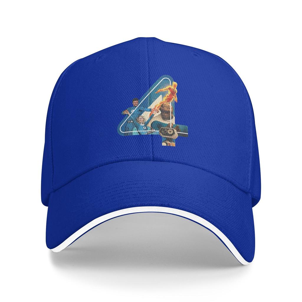 Summer Baseball Cap The Fantastic Four First Steps Movie 2025 Accessories For Unisex Golf Cap Casual  Snapback Cap Adjustable