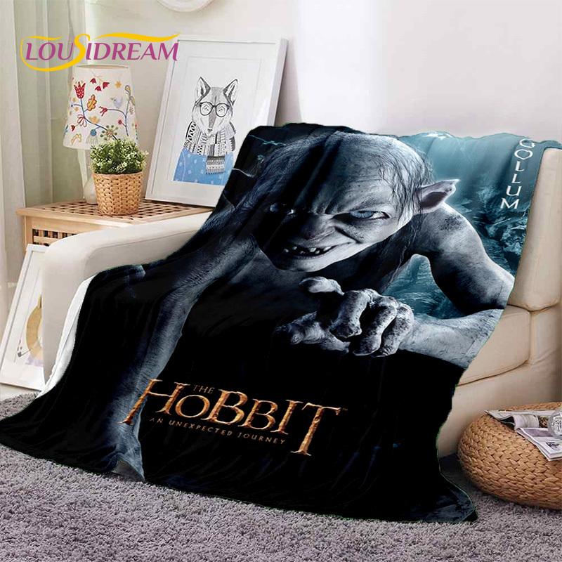 L-Lord of The Rings H-Hobbit Movie Soft Blankets,Keep Warm Throw Blanket Comfortable Blanket for Picnic Beds Sofa Home Bedroom