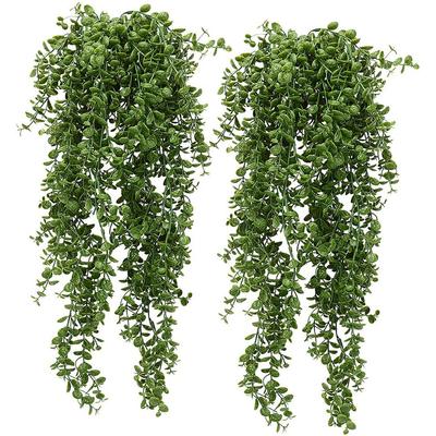 Simulated Green Plants 69 Mesh Bean Leaves Vine Home Decoration Eucalyptus Hanging Winding Vine Artificial Flower