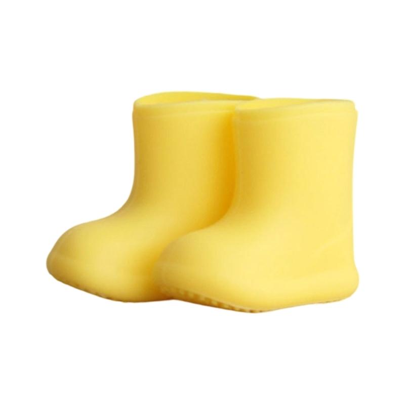 High Cut Rainproof Doll Shoes PVC Perfect For OB11 Doll Accessories Photo Props