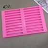 Uniform Bar Shaped Cavities Silicone Chocolate Mold, 20 Non-stick Flexible Baking Tray, Heat Resistant Holiday Snack Crafting Tool Food-grade Mold for