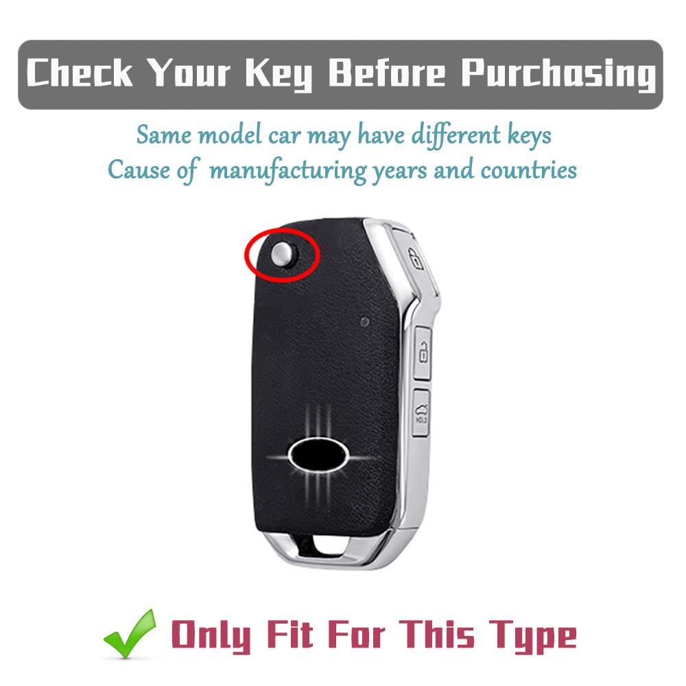 Anti-Scratch Tpu Flip Key Case For Kia Sportage Ceed Xceed K5 Seltos - Full Protection Car Key Cover Shell Accessories