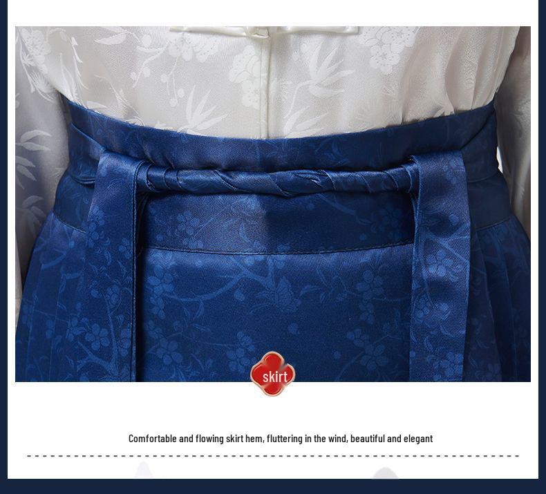 Ma Mian Skirt: New Chinese Style Hanfu Choir & Performance Costume for Girls