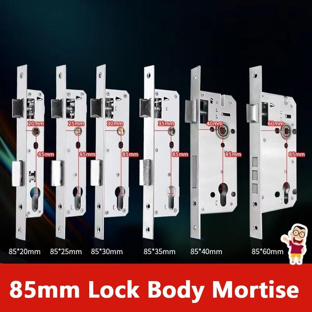 8520/8525/8530/8535 Exterior Door Lock Universal Frame Mortise Lock  for Aluminum door Smart Lock
