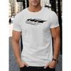 [T-shirt Tastiera Musicale] T-shirt Estiva Tastiera Musicale - Semplice Top da Uomo a Maniche Corte