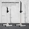 Heavy Duty Weight Bar Barbell Squat Stand Barbell Rack Spotter, for Home, Gym - Black