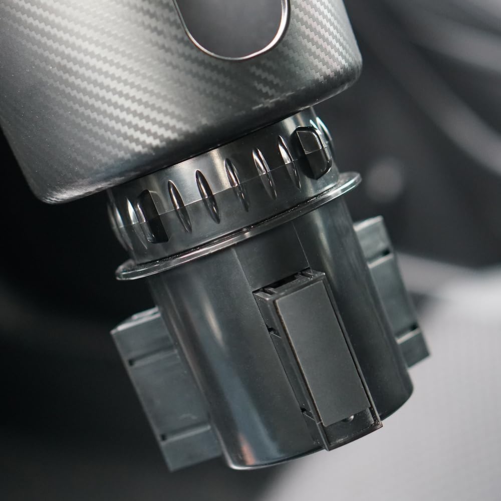 CupCargo Pro – 2-in-1 Car Cup Holder Expander and 360° Phone Mount with Adjustable Base and Flexible Neck, Universal Fit