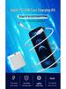 3C Certified PD20W Fast Charger - Dual Port for Apple Phones with Flash Charge Cable