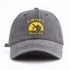1pz Cappellino da Baseball Lavato con Stampa CAMMELLO per Adulti, Stile Retro Minimalista Casual Morbido Regolabile Cappello da Papà, Perfetto Come Regalo