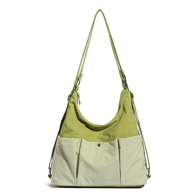 Women's Large Capacity Crossbody Bag Color Block Shoulder Bag