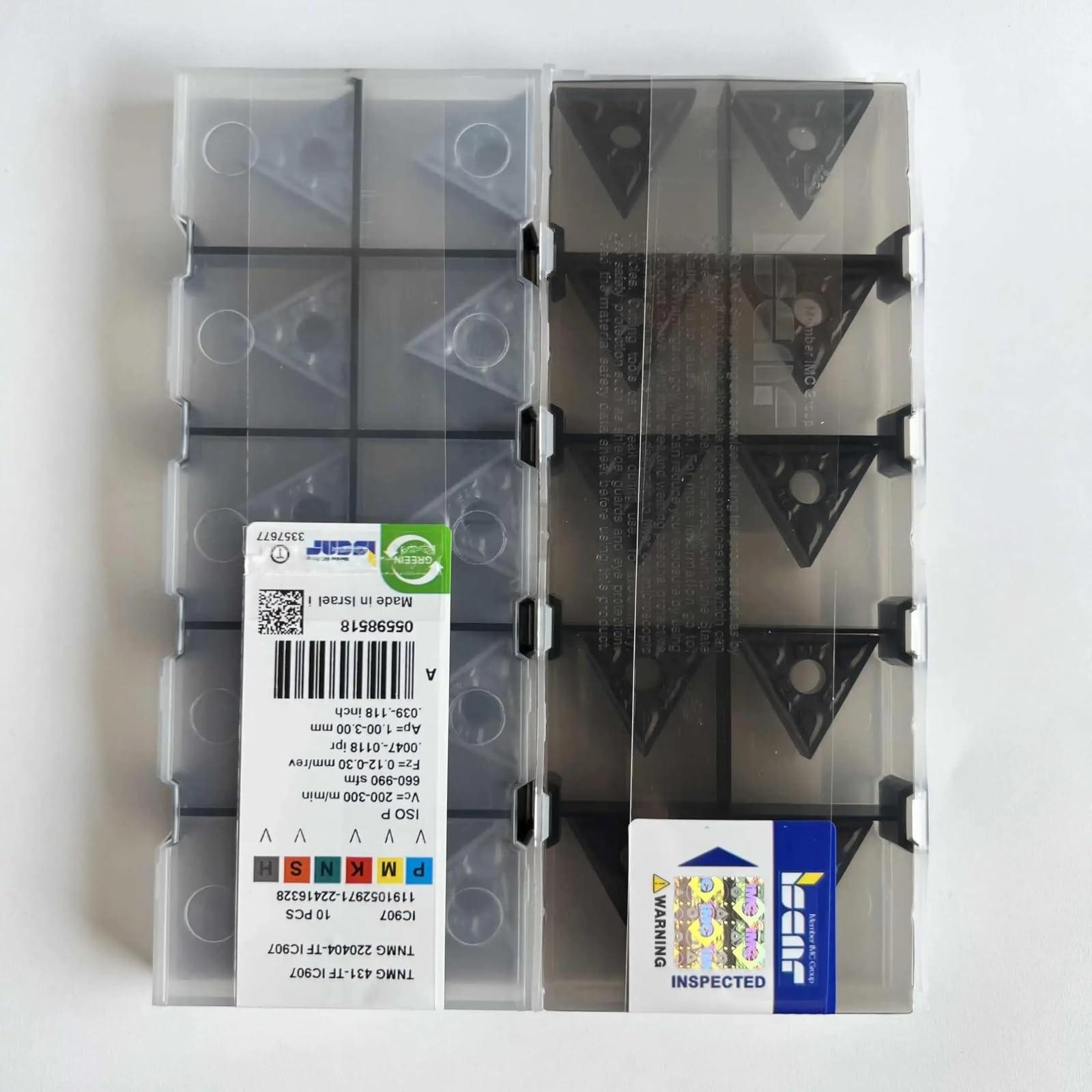 

TNMG220404-TF IC907 /Industrial indexable Carbide Inserts 10 PCS
