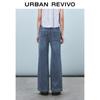 UR 2025 Spring Retro Bow-knot Denim Jeans