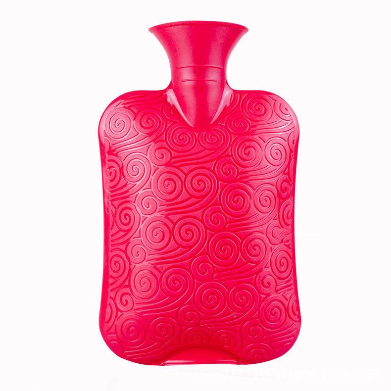 Thickened PVC Hot Water Bag for Warm Compress or Hand Warmer