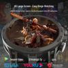 5G Smartwatch with Rotating Camera, Video Playback, Game Support, and Q85C Positioning