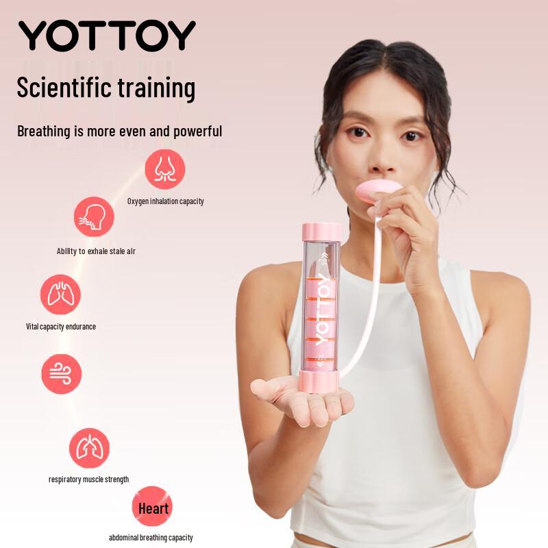 Yottoy Adjustable Resistance Breathing Trainer