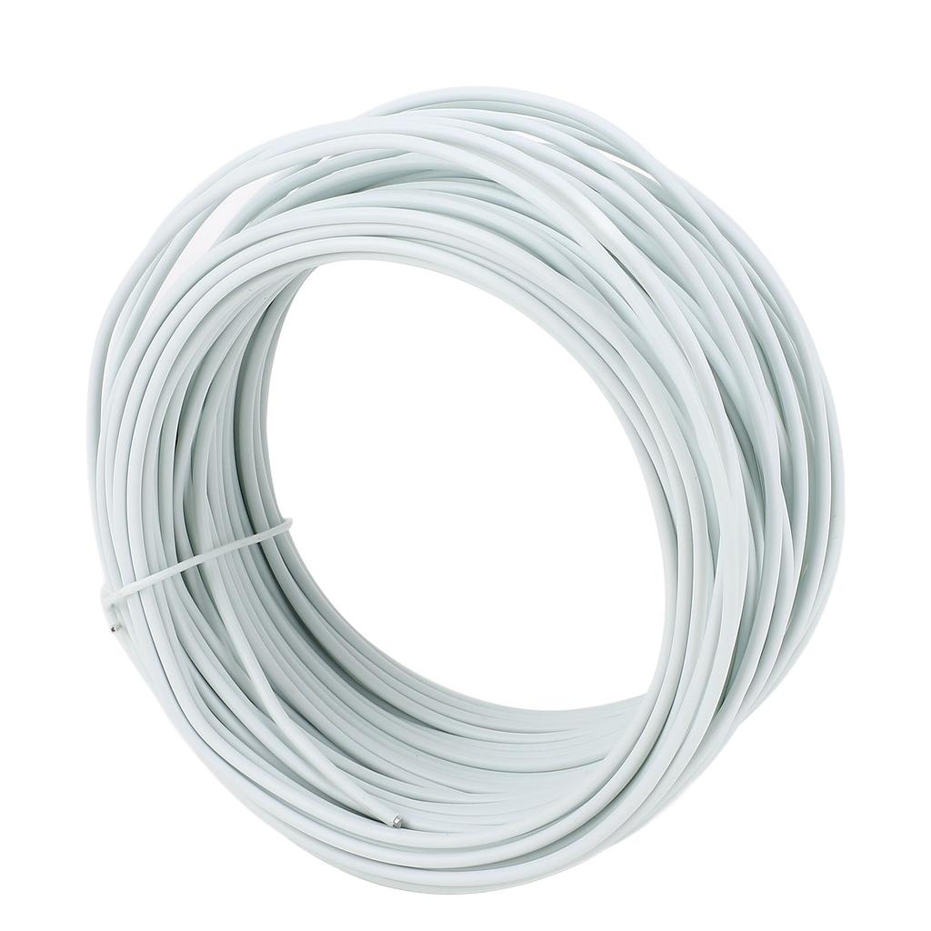 Galvanized Iron Binding Wire Metal Bendable for PVC Telecommunication Cable 1.5mmx20m Round Mouth