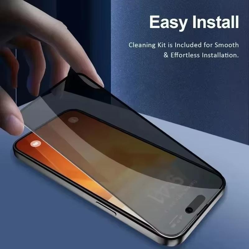 Anti Spy Tempered Glass For Xiaomi 14 13t 11t Privacy Screen Protector for Poco M6 X5 X6 Pro Note 13 12 11 10 9 8 Pro 12R 13C
