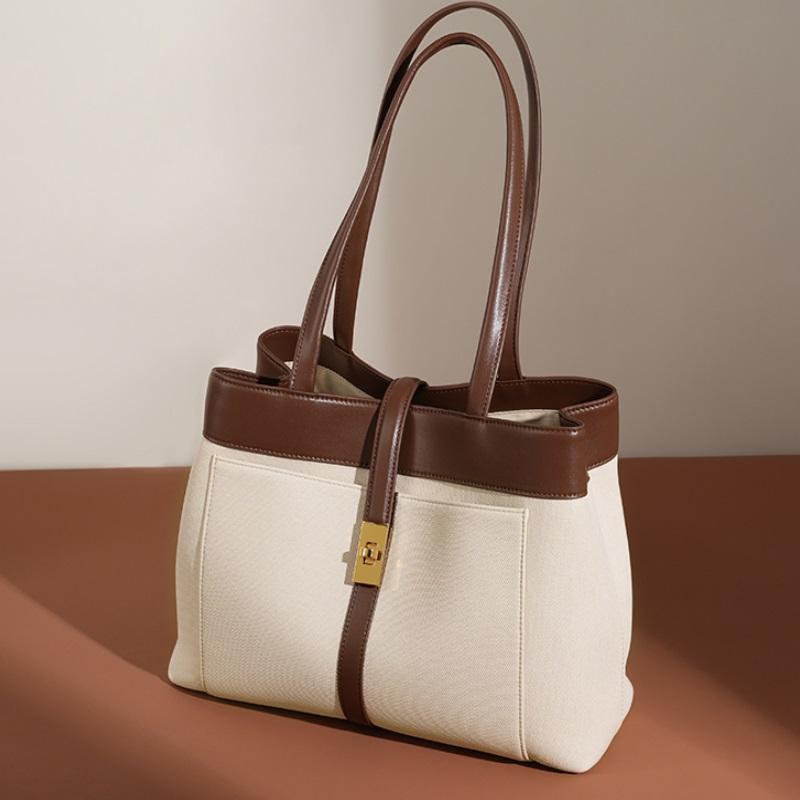 

Большая кожаная сумка в стиле пэчворк для женщин, оригинальный дизайн, новое поступление, элегантная и стильная новая