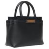 Bally Gold Hardware Leather Shoulder Crossbody Handbag Women Handbags Black 6312270