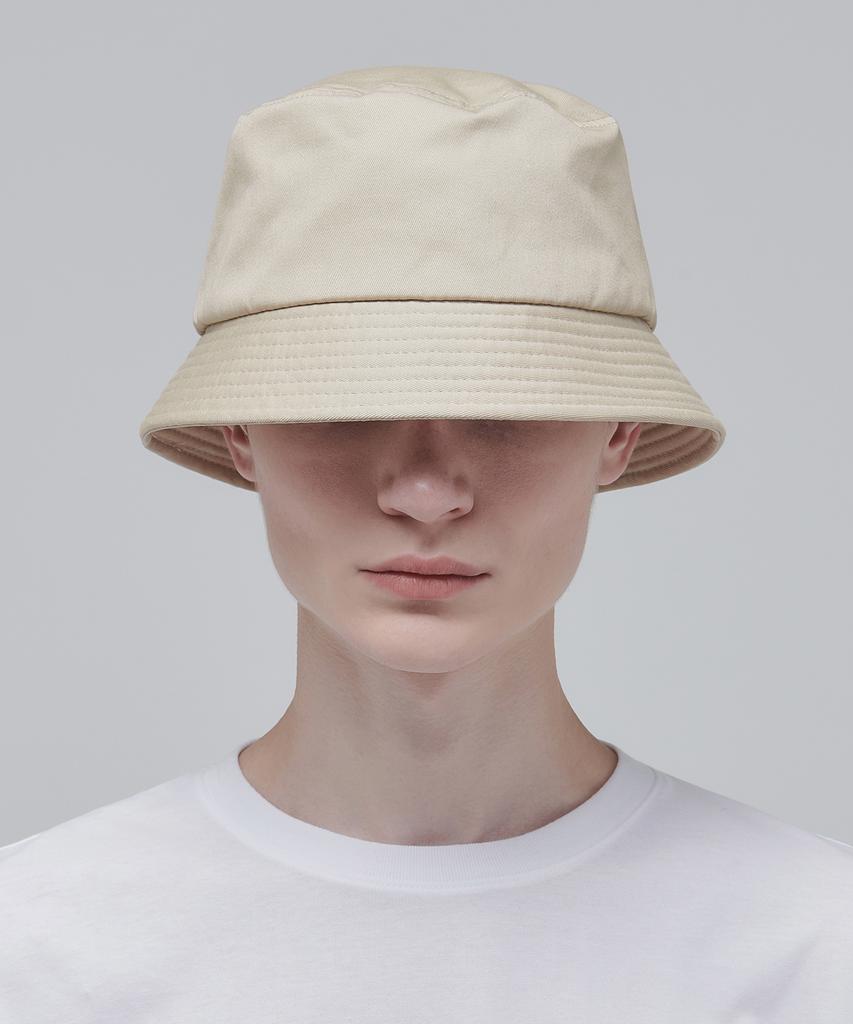 MUSINSA STANDARD Oversized Cotton Bucket Hat [Beige]