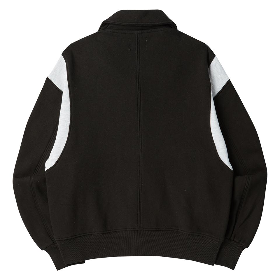 Travel Scout Varsity Sweat-Jacket Black