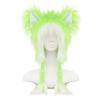 Plush fursuit niche two-dimensional cat ears and animal ears anime subculture unisex fried hair y2k headgear hat