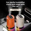 Car Humidifier 2000mAh Built-in Battery Wireless Use Antibacterial Air Purifier Aroma Essential Oil Diffuser Home High Quality