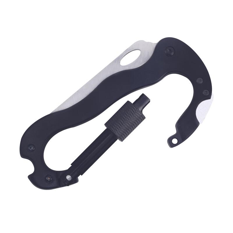 Stainless Steel 5-in-1 Multi-tool Carabiner