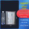 Self-Sealing Thickened Transparent Plastic Food Packaging Bag with Custom Printing