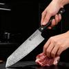 Damascus Textured Kitchen Knife, a High-quality Japanese Kitchen Accessory, Is Suitable for Cutting Meat, Vegetables and Fruits