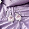 Morganite Gemstone 925 Sterling Silver Jewelry Handmade Earrings Gift For Wife EE-117-9