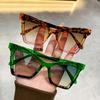 Y2K Fashion Cat Eye Sunglasses Trendy Party and Vacation Wear Hiking Travel Gradient Lens PC Frame, AC Lens, Decorative Glasses