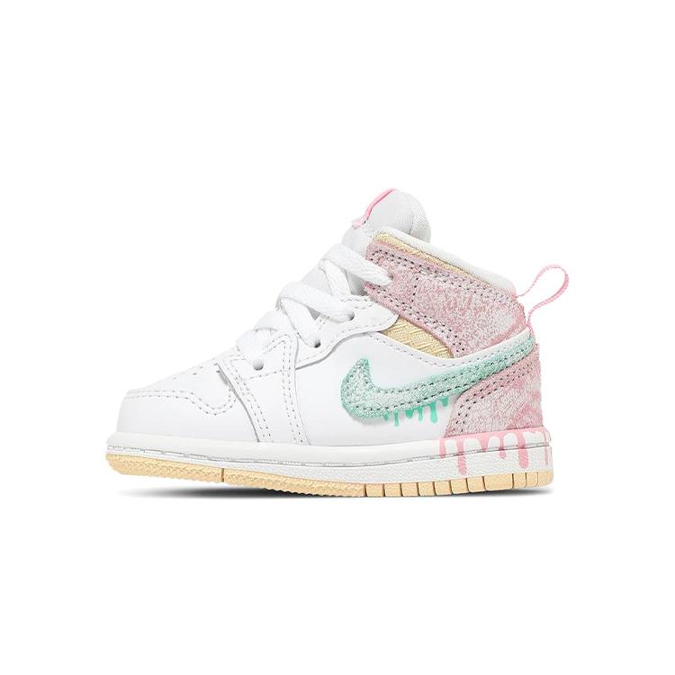 New Jordan 1 Mid SE Ice Cream TD DD1668-100