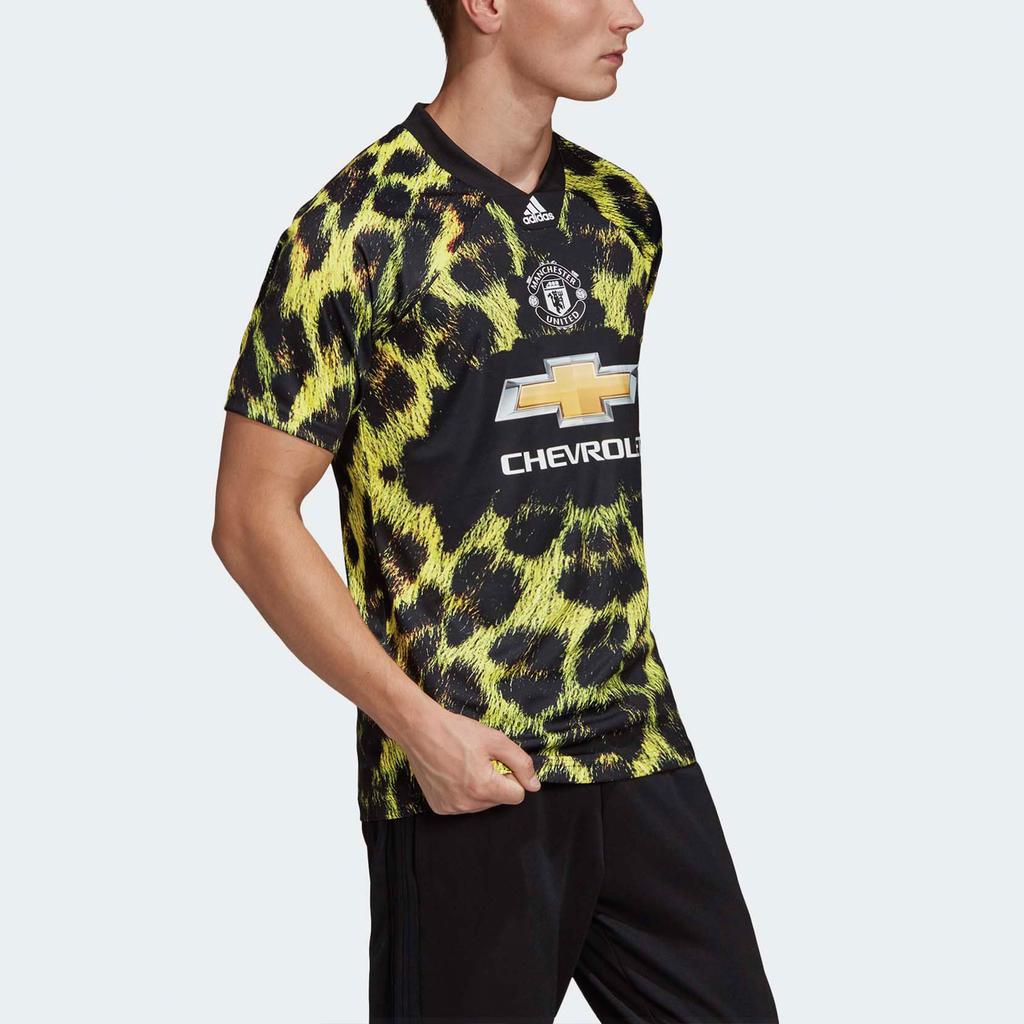 adidas Manchester United Soccer Jerseys Men's Lemon Moderate EA2117