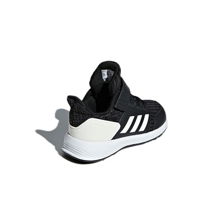 Adidas Run Knit I Abrasion Resistant Low top Toddler Shoes Black White Infant And Toddler AH2611