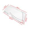 1/2Pcs Car Lights Headlight Lens Shell Lamp Cover Replacement Glass For BMW E46 4DR 318i/320i/ 325i/ 325xi/ 330i/330xi 2002-2005
