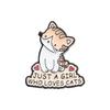 And Fun Colorful Cat Inspired Metal Brooches Perfect For Adding Personality To Any Outfit