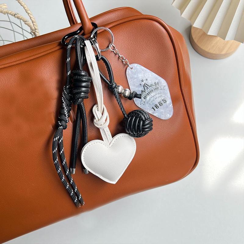 Yogodlns Heart Shape Mini Backpack Hanging Handbag Pendant Bag Pendant Bags Accessories