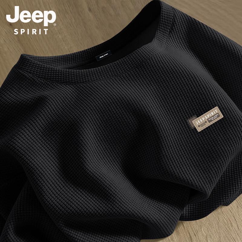 JEEP SPIRIT Men s Waffle Knit Short Sleeve T-Shirt 3XL