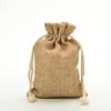 5Pcs Mini Rustic Burlap Bag Drawstring Wedding Party Favor Vintage Sack Pouch