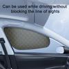 Car Sun Shade Heat-Proof Window Cover for Driver Side Electrostatic Sun Shield UV Protection Privacy Shield Portable Car Interior Heat Protector