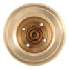 Brass CO2 Adapter Replace   Canister Conversion (Gold)