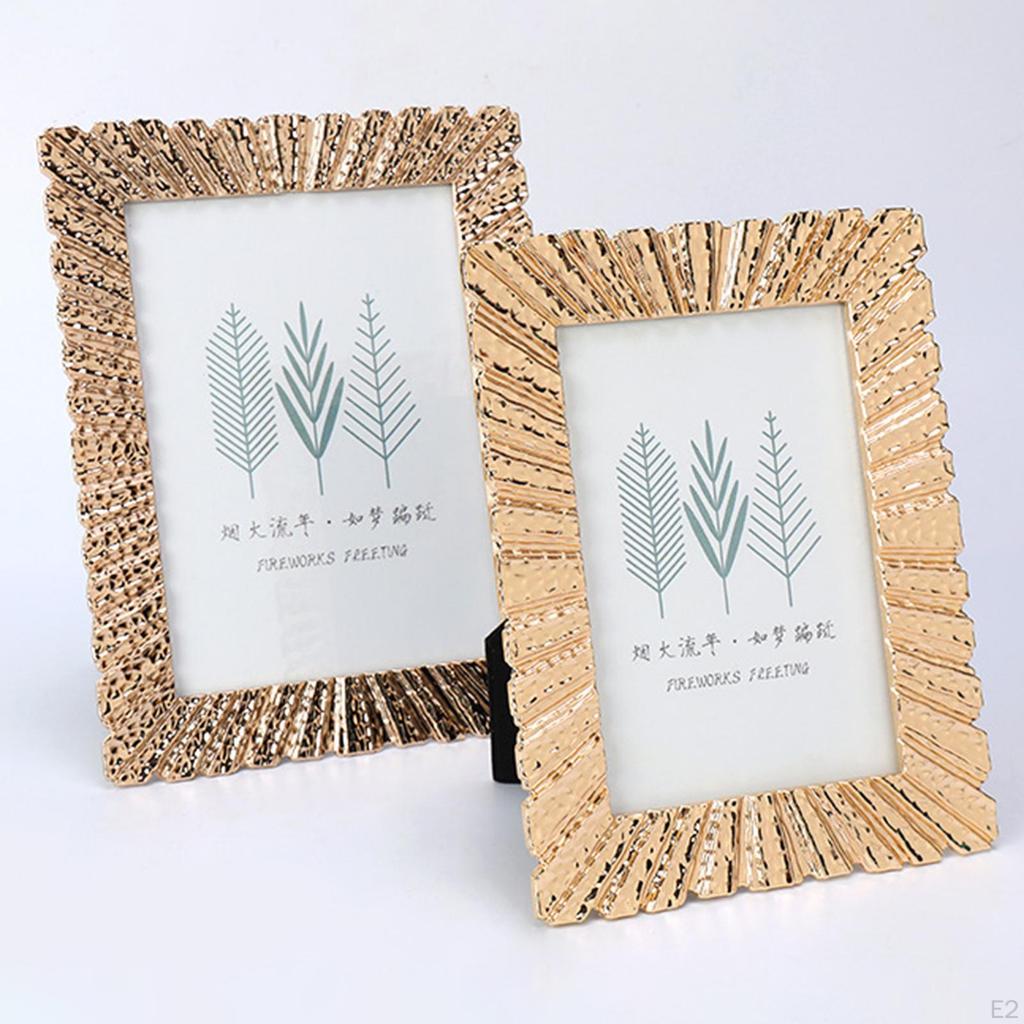 Elegant Photo Metal Picture Holder for Home Bedroom Living Room