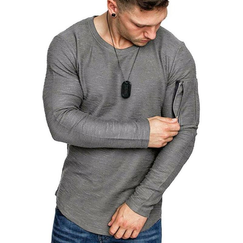 Buy Mens Long Sleeves Crew Neck Shirt 
