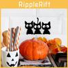 Halloween Cute Black Cat Switch Sticker Wall Decor For Living Room Office And