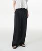 MUSINSA STANDARD WOMAN [Cooltandard] Women'S One-Tuck Wide Elastic Waist Slacks [Black]
