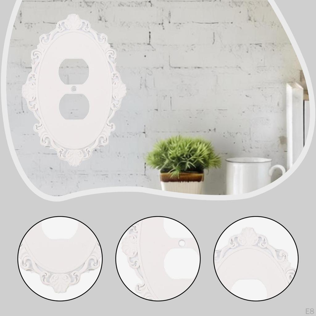 Cover Retro Installation Outlet Wall Plate for Farmhouse Bedroom Decor