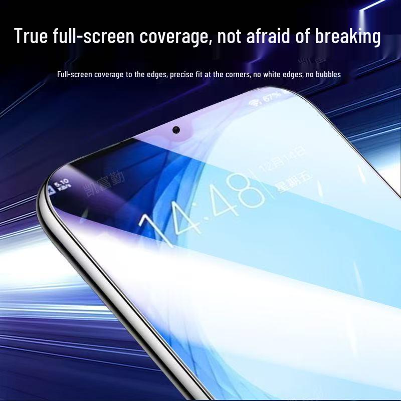 Protezione Schermo Temperato HD Anti-Impronta Digitale Anti-Luce Blu per Vivo Z3/Z3i/Z3X/Z5/Z6