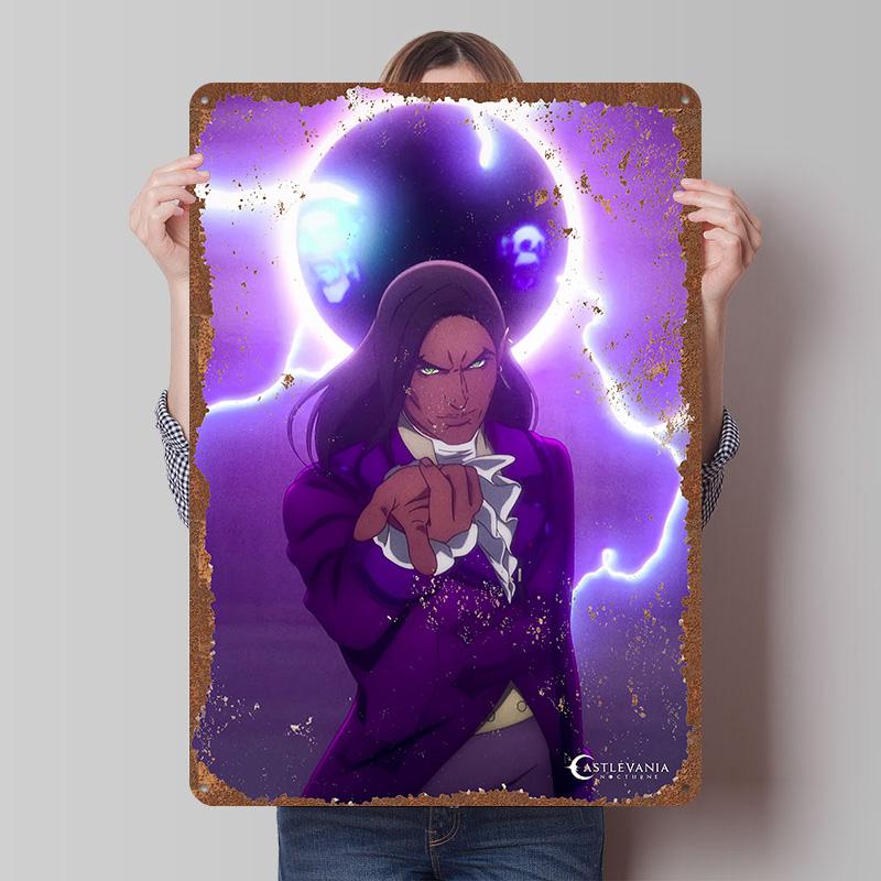 CastlevaniaS Tinplate Posters Customizable Wall Art Retro Vintage Metal Tin Signs for Gaming Room Decoration Aesthetic House