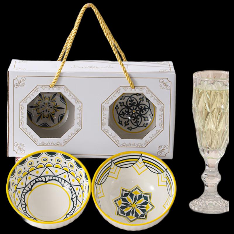 Japanese Style Ceramic Bowl Gift Set